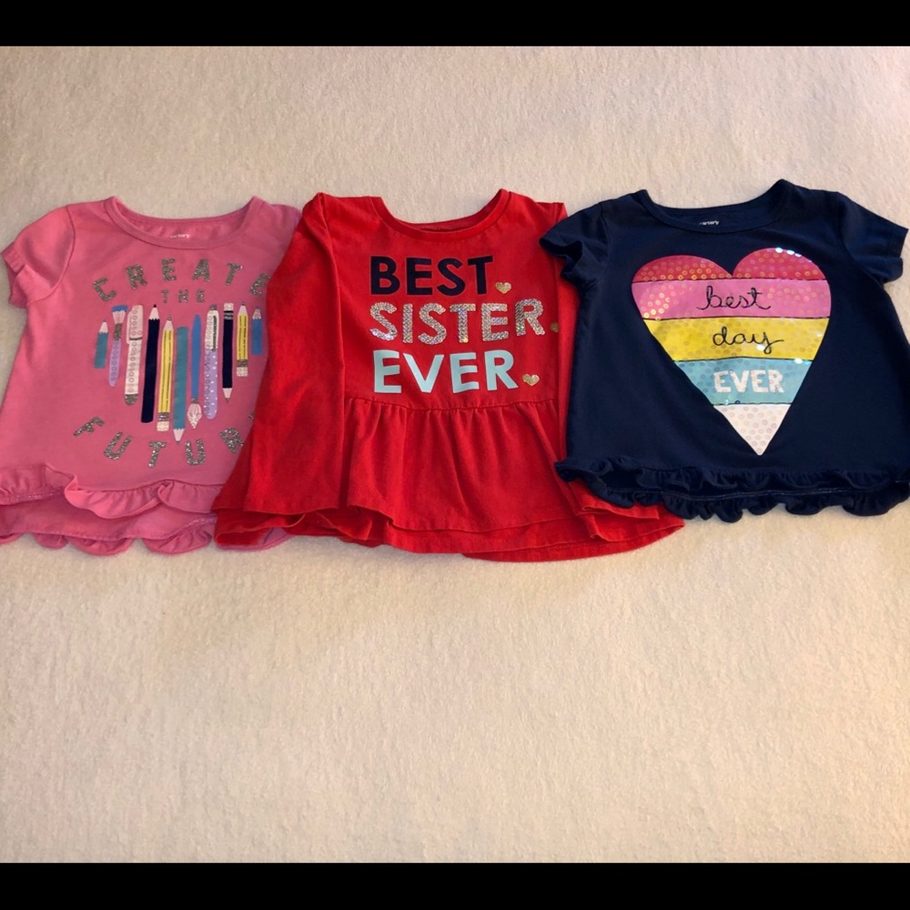 3T Carter’s Shirts Bundle of 3